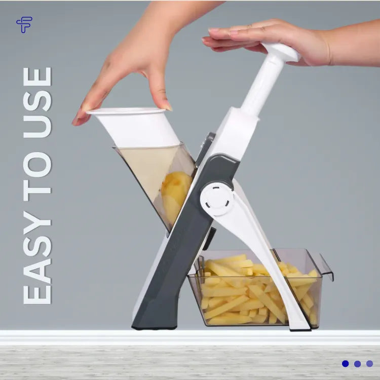 5 in 1 Mandoline Vegetable Slicer Food Chopper, Vegetable Cutter, Quick Fruit
