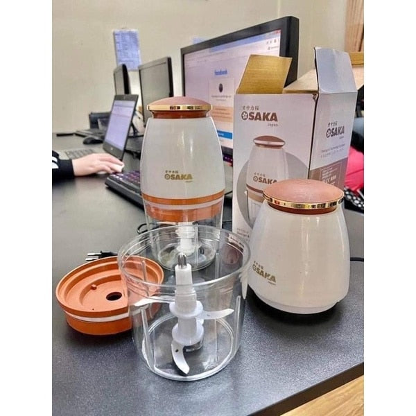 4 in 1 multi functional electric handheld cooking hammer meat mincer food processor - Multifunctional Food Processor Electric Grinder Chopper Baby Food Processor Fast Fruit Blender - Electric food chopper processor for garlic onion meat chilles + veggies
