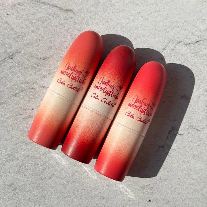 Pack of 3 Color Casting Matte Lipsticks | Vibrant Colors | Smooth