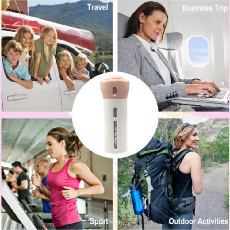 4 Lotion Bottles In 1 Refillable Travel Dispenser Bottle Liquid Lotion Cream