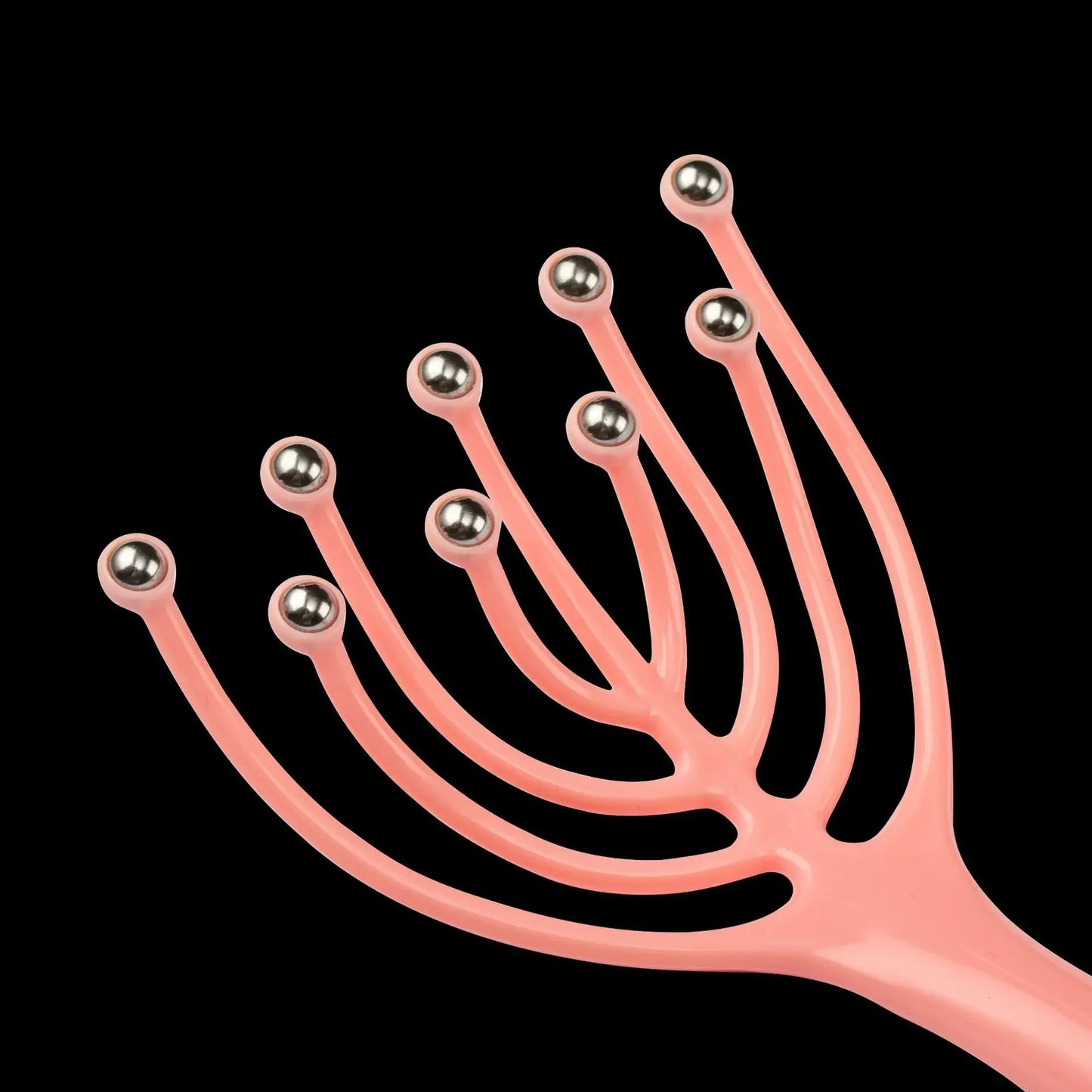 Head Massager Comb Exercise balls Roller Scalp Hand Held Scalp Reduce Stress