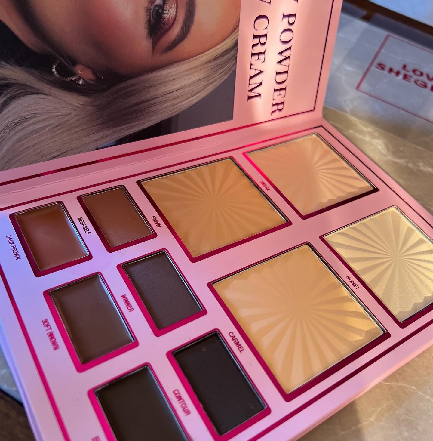 Love Sheglam Makeup Book 5 in 1 Professional Makeup Book Palette