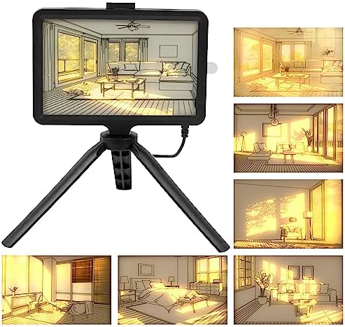 Glowing Art Photo Frame Desktop Decorative Lights, Painting Night Lights, Bedroom Lights