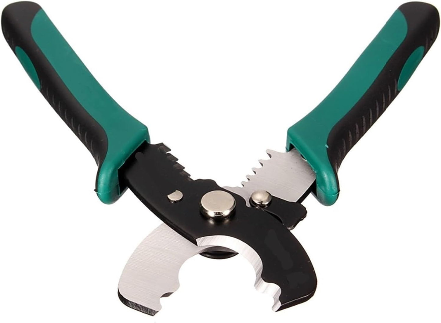8 Inch Wire Stripper Cable Cutting Scissor Stripping Pliers Cutter Hand Tools