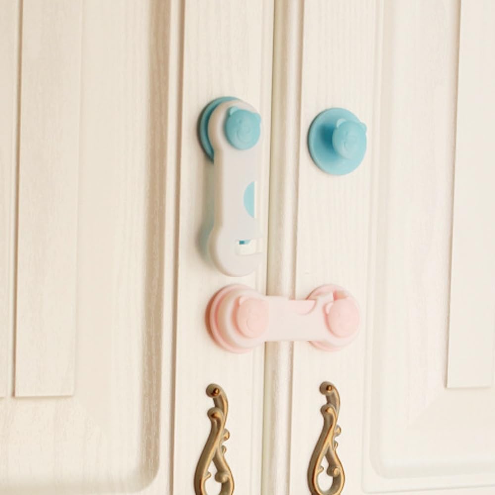 1 Pc - Children Kid Drawer Lock Baby safe Angle Sliding Door