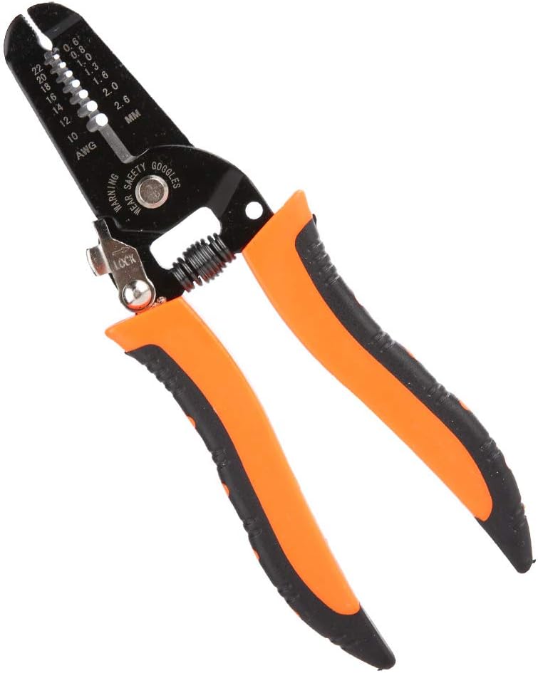 Stripping Pliers, Multifunctional Stainless Steel Wire Cable Stripping Pliers Cutting Tool Wire