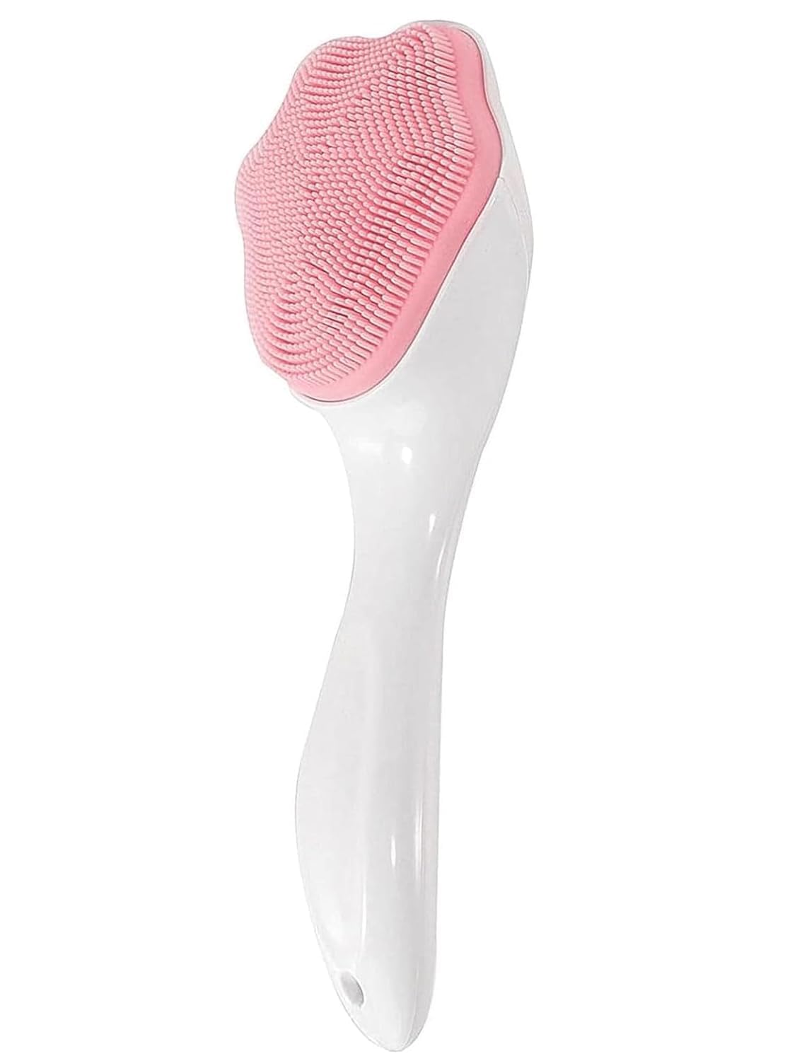 1 pcs Silicone Face Scrubber Exfoliating Brush, Manual Handheld Massager, Facial Cleansing