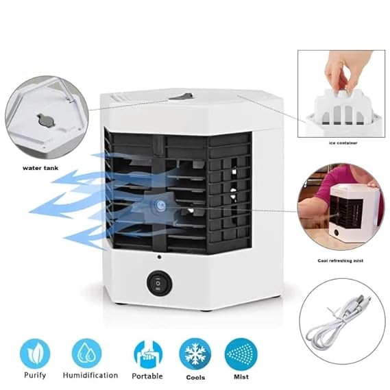 Arctic Air Ultra Pro Evaporative Air Cooler Fan - Portable 4-in-1 Cooling