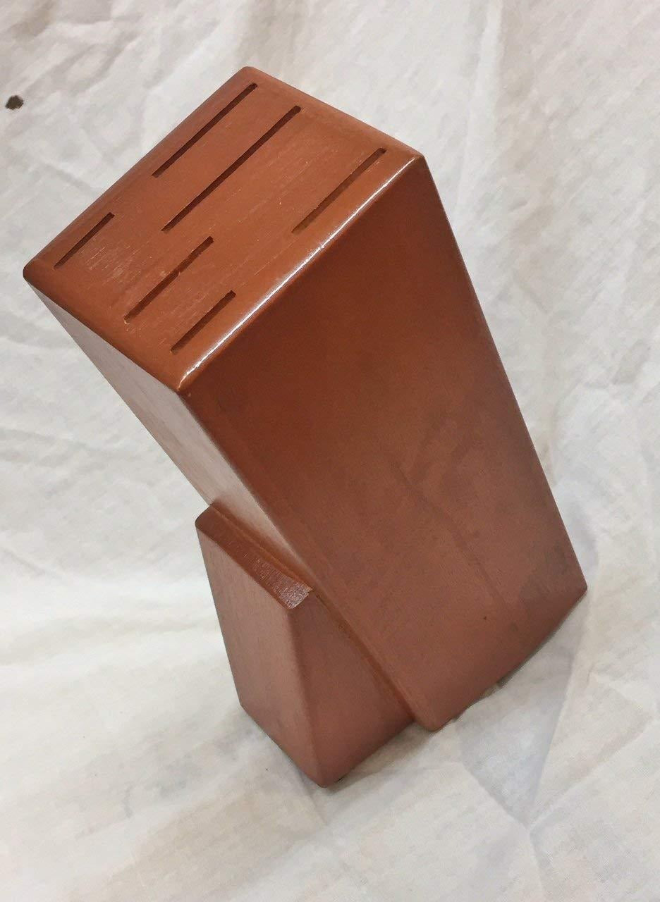 Knife Stand Wood Organize And Display Your Knives With Style | Wooden