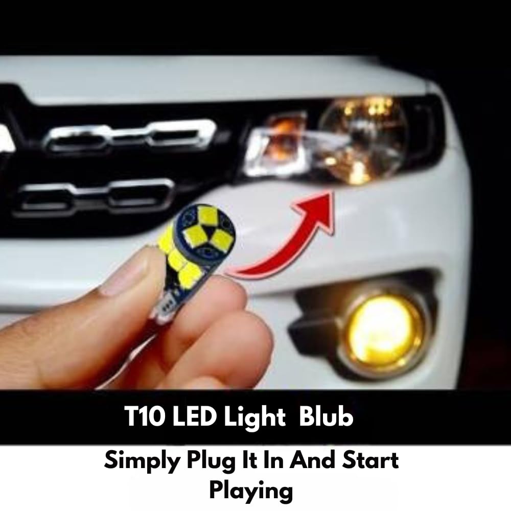 Pack of 2 pcs Car parking light flasher led 12v Led