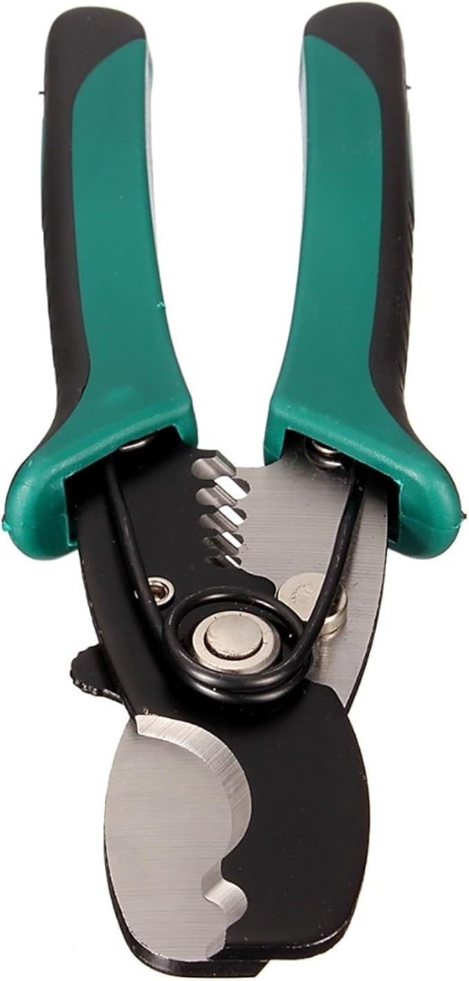 8 Inch Wire Stripper Cable Cutting Scissor Stripping Pliers Cutter Hand Tools