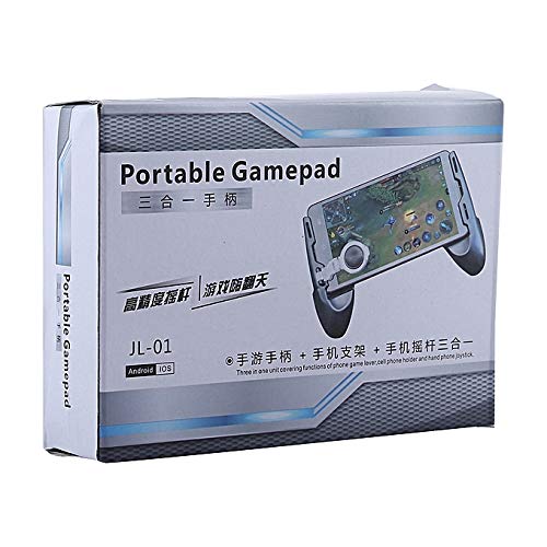 JL-01 3 in 1 Mobile Joystick Gamepad Phone Game Handle Grip Holder
