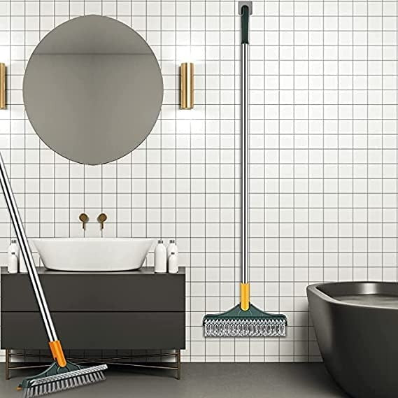 2 in 1 Floor Cleaning Brush Bathroom Tile Windows Floor Cleaning Brush