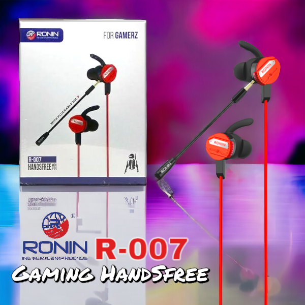 Ronin R-007 TYPE-C Gaming Handsfree | Dual Microphone Setup | Ergonomic Design