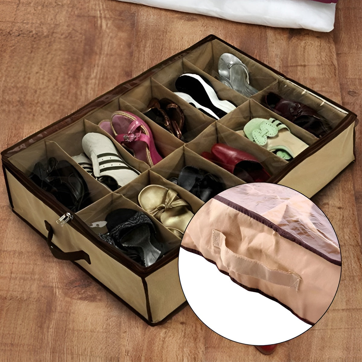 Shoe Organizer Closet/Under Bed Storage | Shoe under best quality imported with