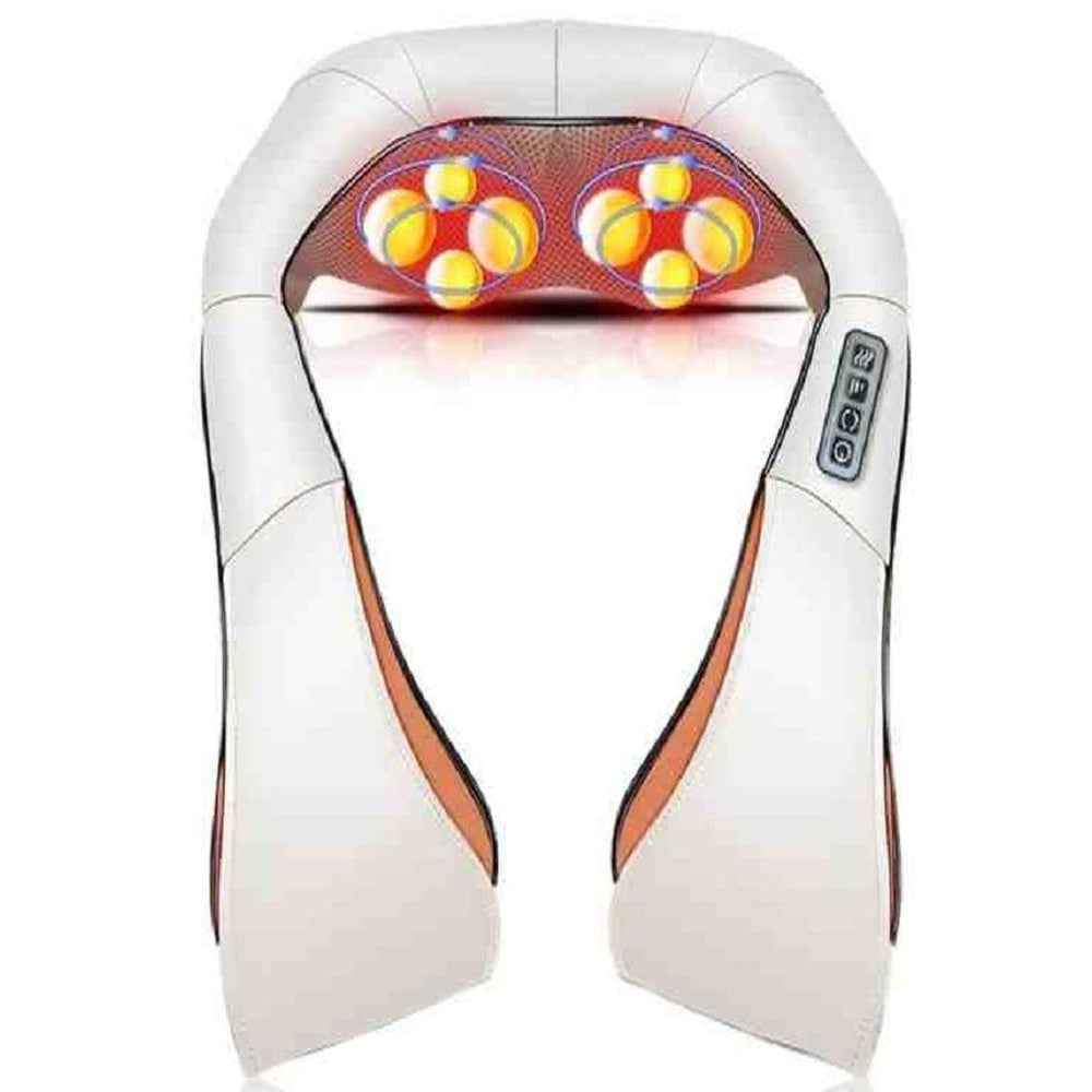 Neck and Back Massager With Handle - Premium Quality Pain Relief