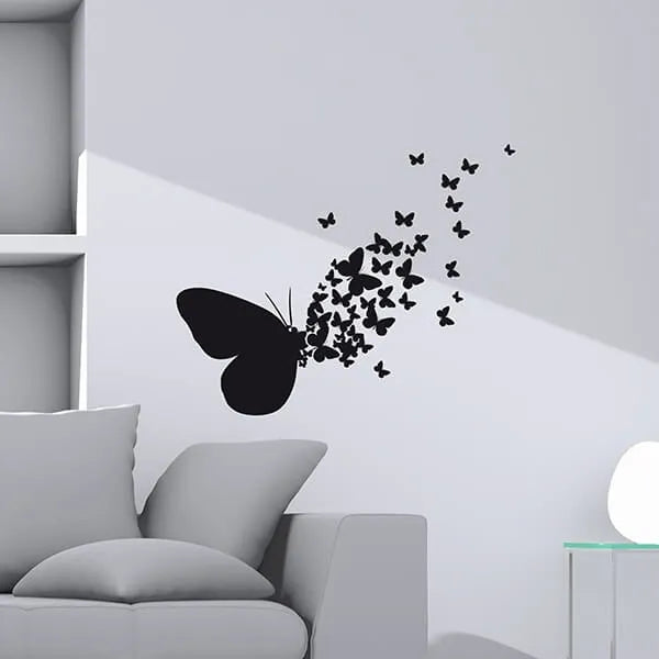 Flying Butterfly Wooden Wall Decor Butterflies WALL Decor