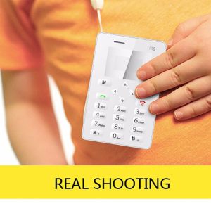 M5 MINI MOBILE CREDIT CARD SIZE (random color )