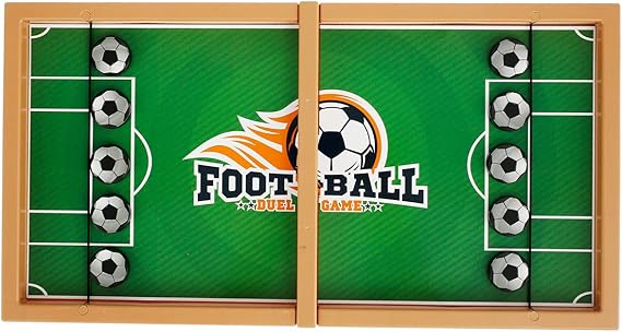 Wooden Sling Puck Game | Football Board Game | Wooden Hockey Soccer