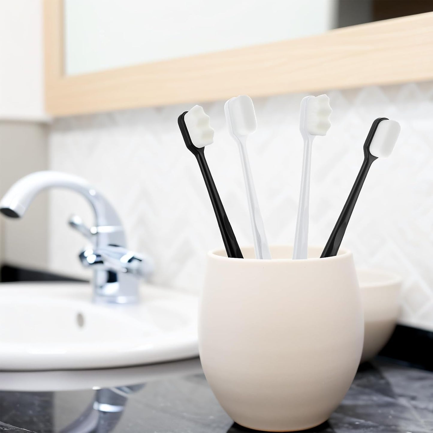 Micro Nano Tooth Brush for Sensitive Gums Toothbrush with Extra Soft Floss