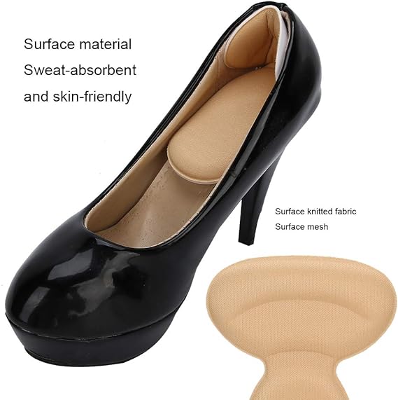 T shape high heel grip for foot support | Heel Cushion Pads
