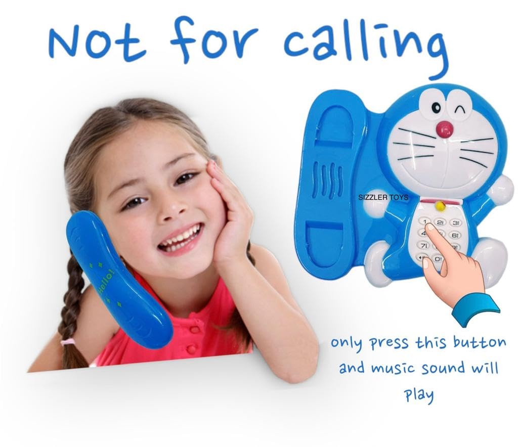 Doremon Telephone for Kids Learning Talk on Phone For Kids Boys Girls