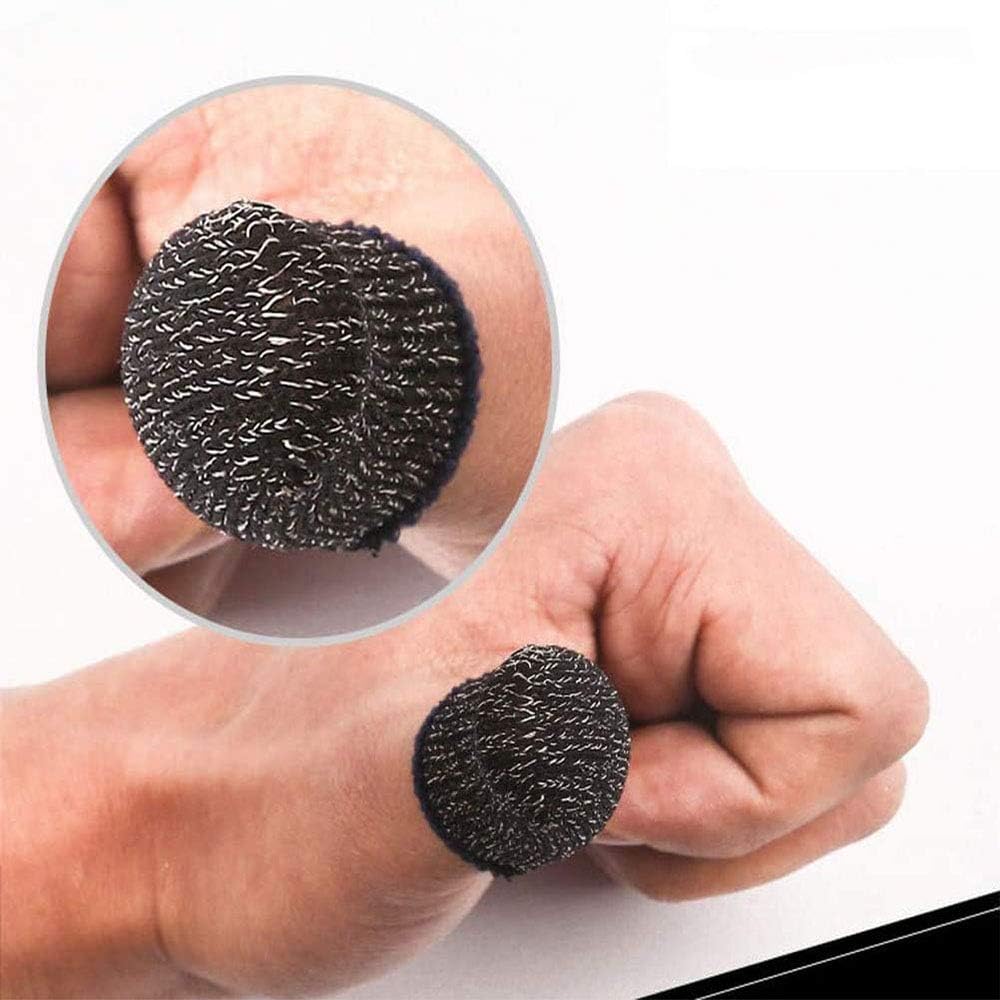 2 Pc Touch Screen Finger Sleeve, Mobile Game Fingering Sleeve, Anti-slip Anti-sweat