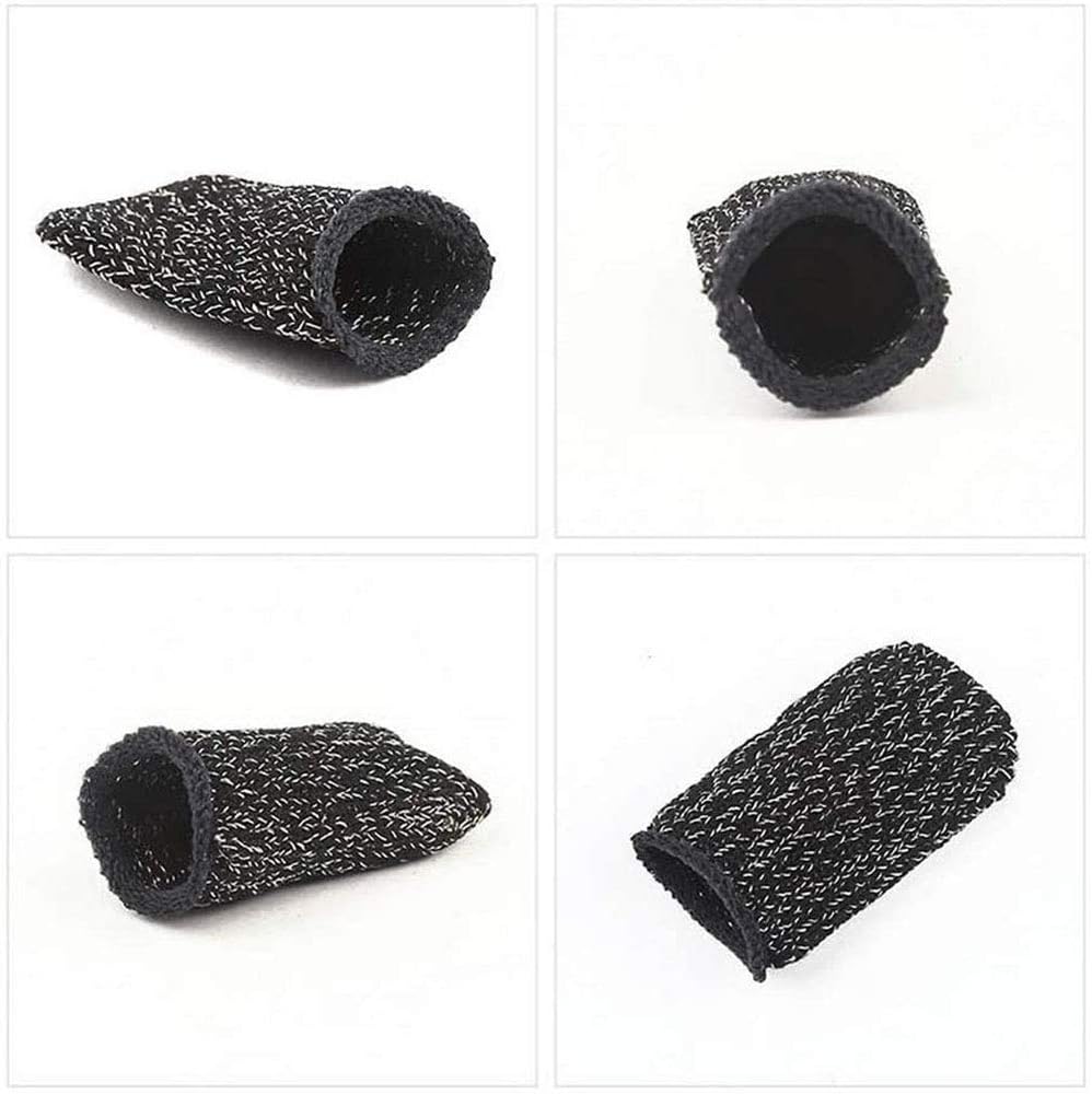 2 Pc Touch Screen Finger Sleeve, Mobile Game Fingering Sleeve, Anti-slip Anti-sweat