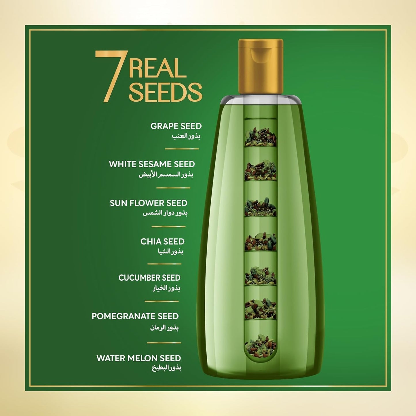Herbs India Amla & 7 Seeds Hair Oil - 280 ml, Nourishing