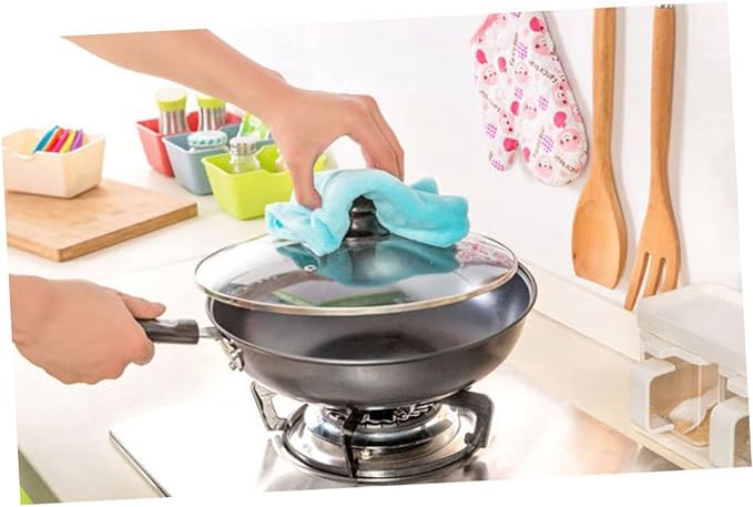Microfiber hanging kitchen towel | Kitchen rags fresh hand towels absorbent cleaning