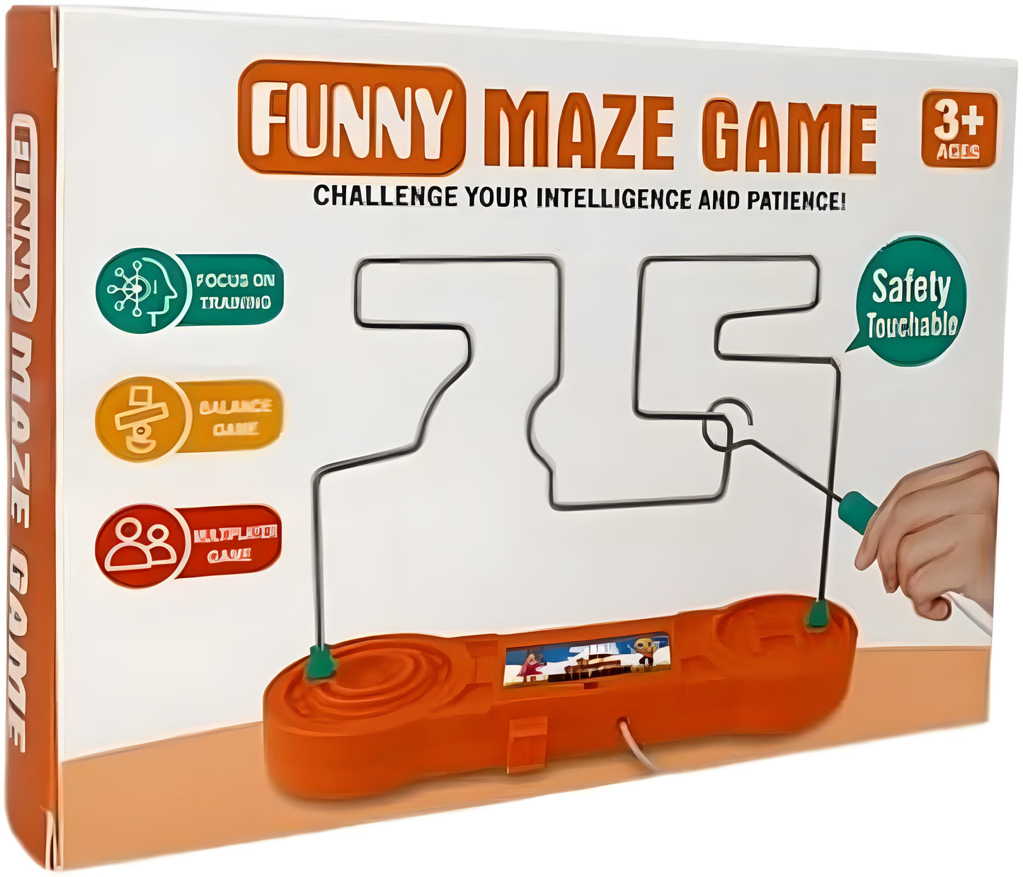 Electric Shock Toy Education Electric Touch Funny Maze Game Party Funny Game