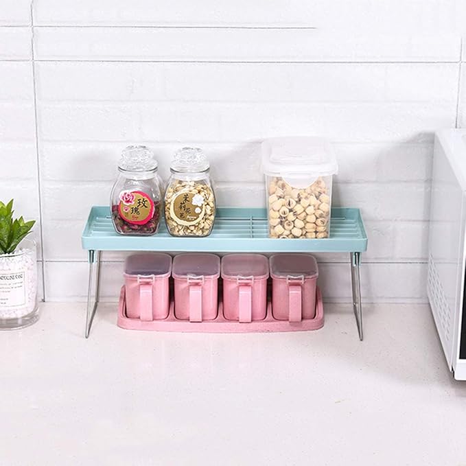 ( 2 in 1 ) stack- up shelf and disposible food