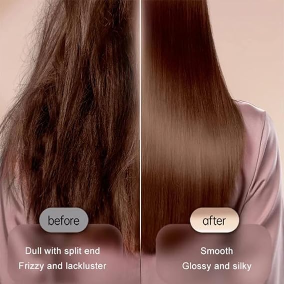 Hair Straightening Comb/Brush, Curling Comb Dual-Purpose Hair Straightener Styling Comb, Splint Does