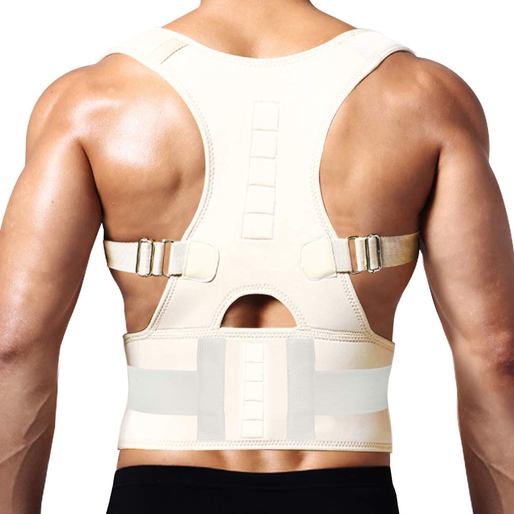 Posture Corrector Back Brace, Clavicle Shoulder Support Brace for Upper Back Pain