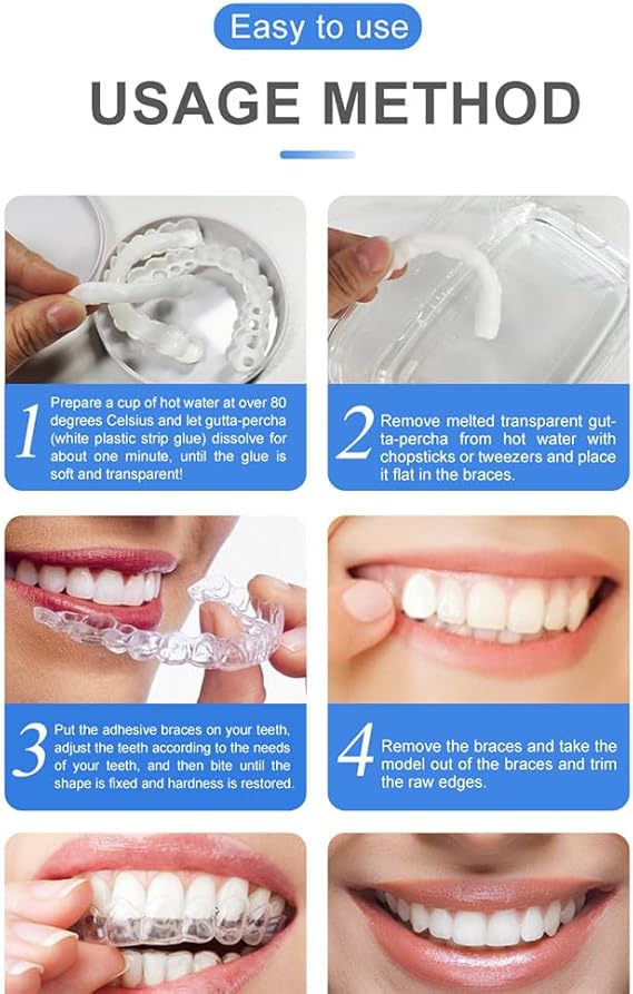 Snap On Smile - Veneers Teeth for Men and Women - Moldable