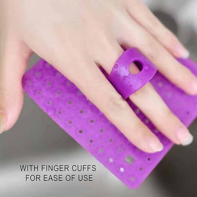 Multifunctional Soft Silicone Brush | Multipurpose vegetable peeler | Home Cleaning Brush