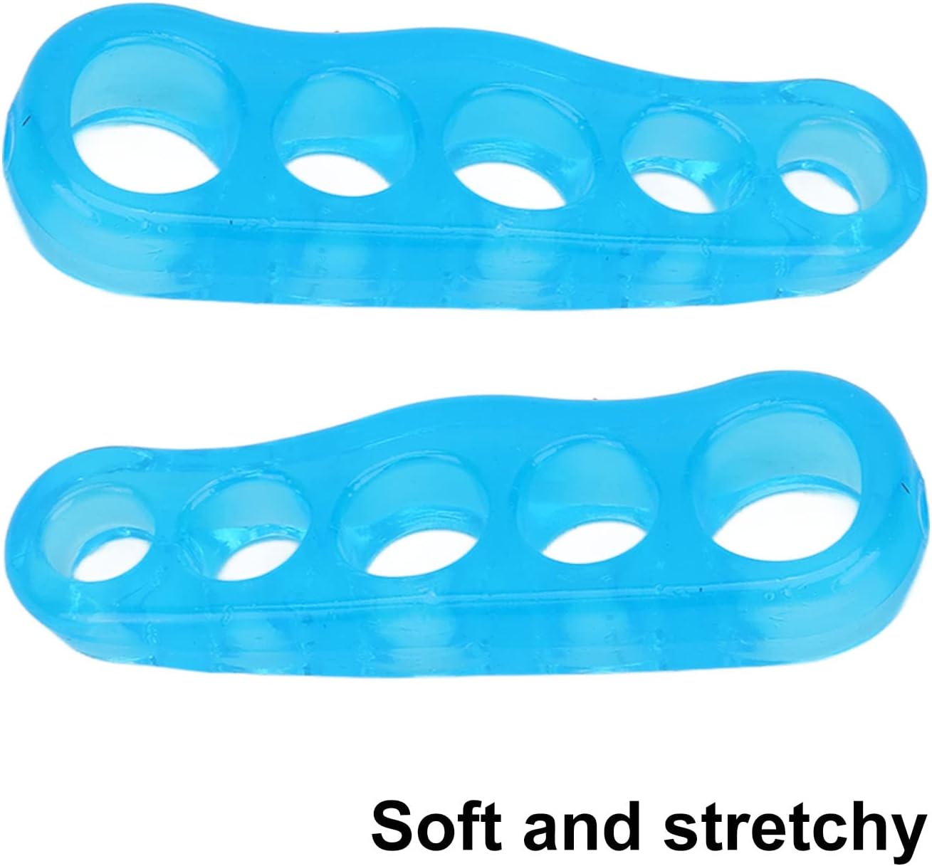 Reusable Gel Toe Separators & Straighteners for Hammer & Overlapping Toes -