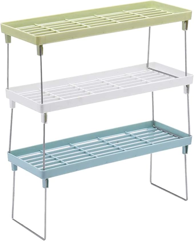 ( 2 in 1 ) stack- up shelf and disposible food