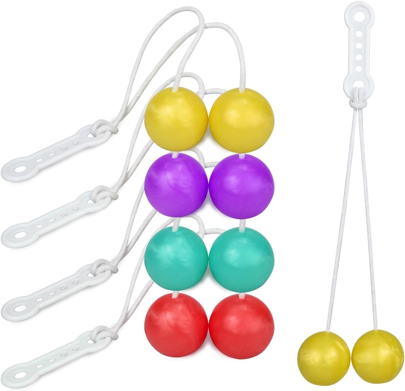 Lato Toy Tok Tok Old School Toy Click Clack Ball Bump Ball