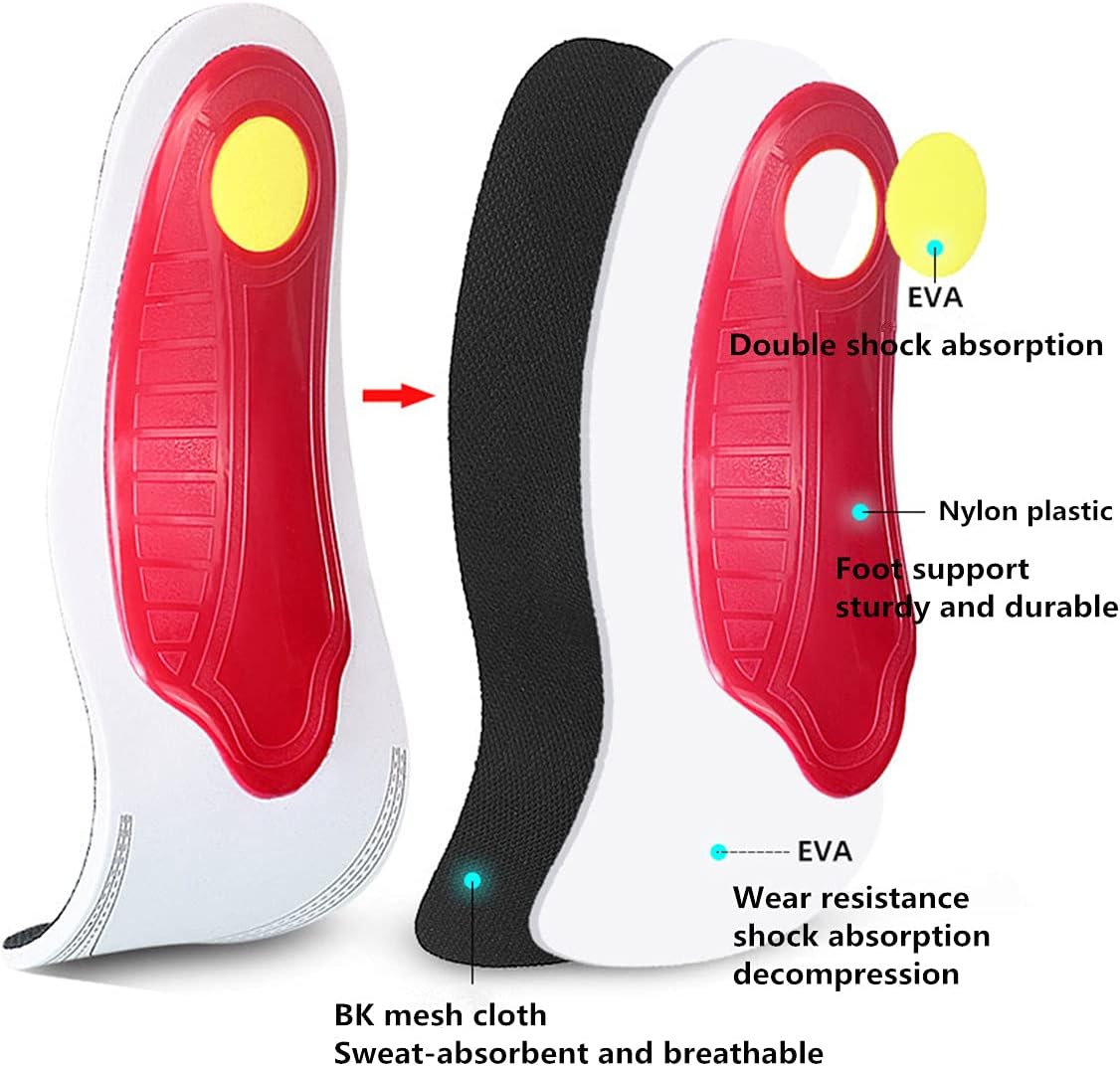 Flat Feet Arch Support Foot Pad Insole Shoe Inserts For Foot Pain