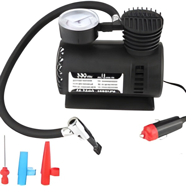 Mini 12V 300PSI Car Air Pump Tyre Compressor Portable Electric Car Air