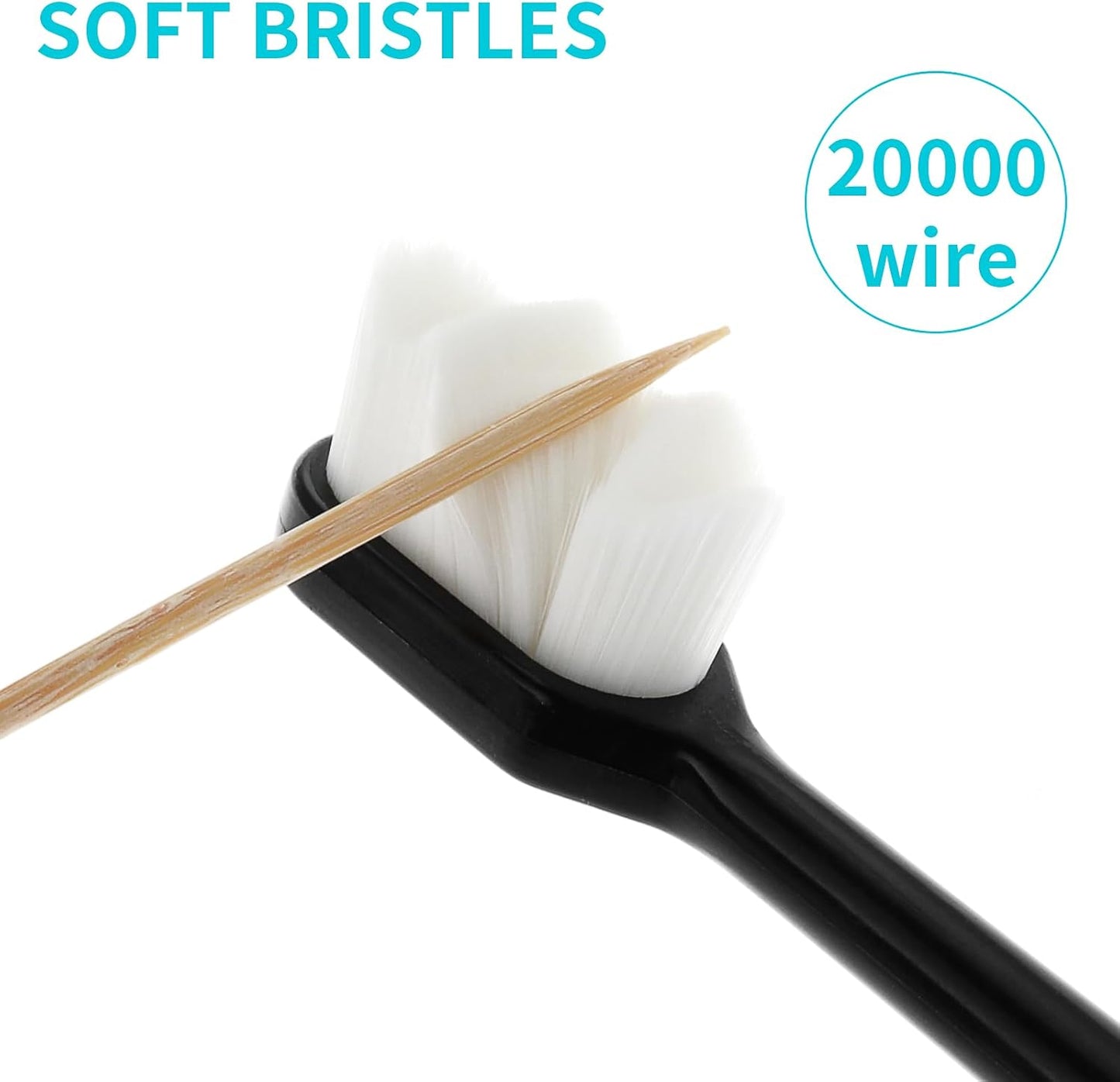 Micro Nano Tooth Brush for Sensitive Gums Toothbrush with Extra Soft Floss