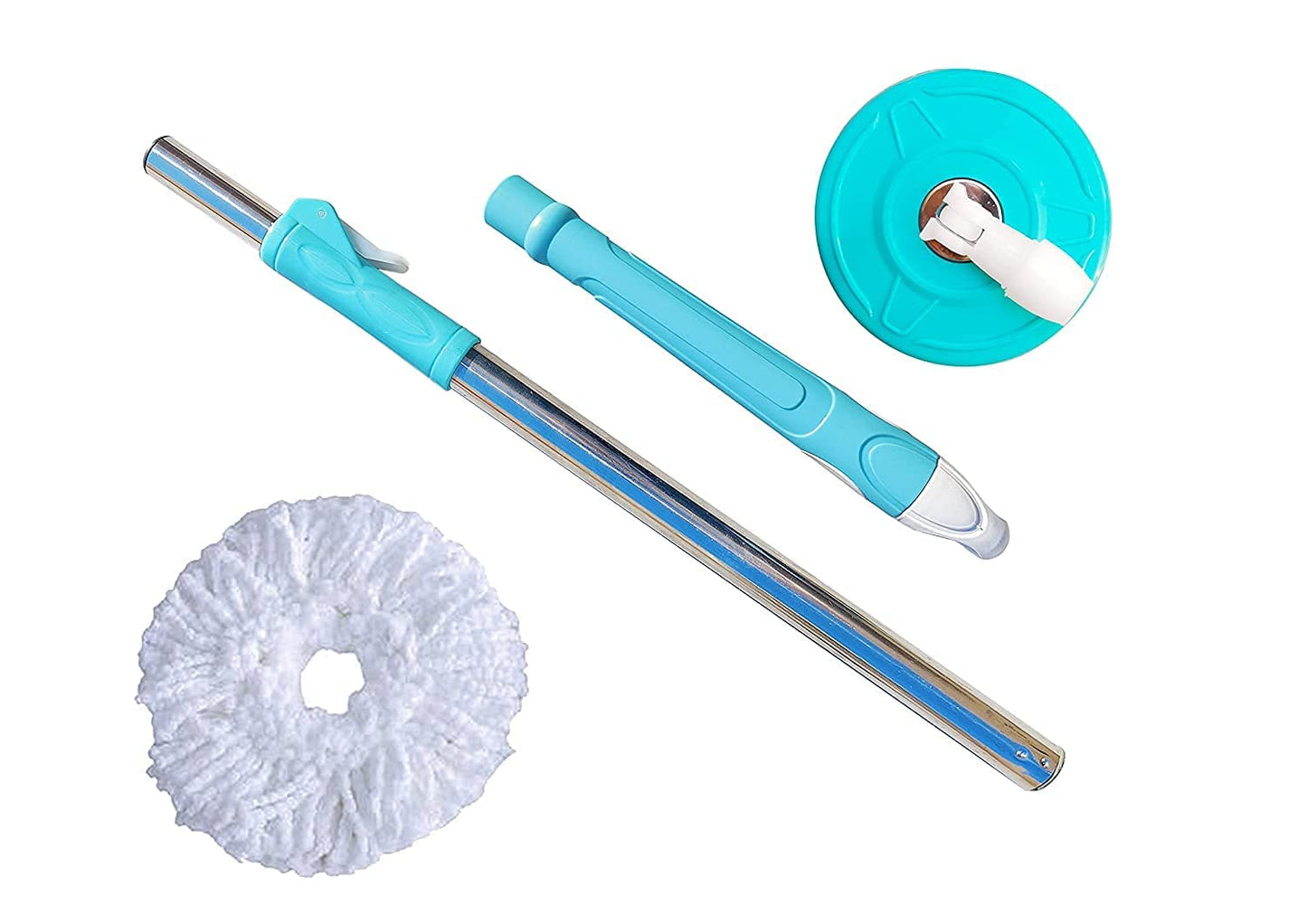 360 Degree Rotating Spin Mop - Original Replacement Parts for Home, Kitchen