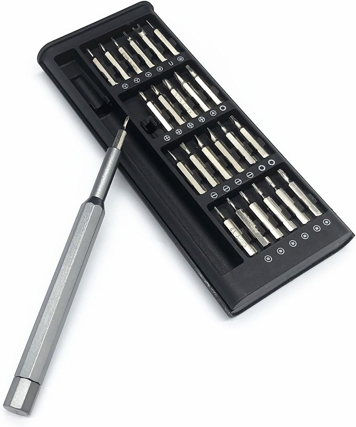 1 Precision Magnetic Screwdriver Set Multi-Purpose Repair Tool Kit with Aluminum
