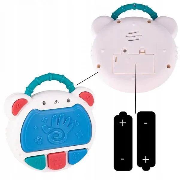 Flash Drum Toy for Kids - Early Education Drums Piano Musical Instrument