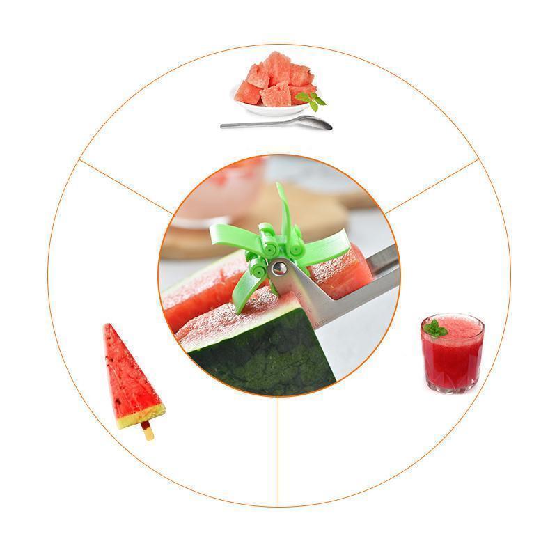 Windmill Watermelon Cube Cutter | Watermelon Slicer Cutter, Stainless Steel Watermelon Cutter