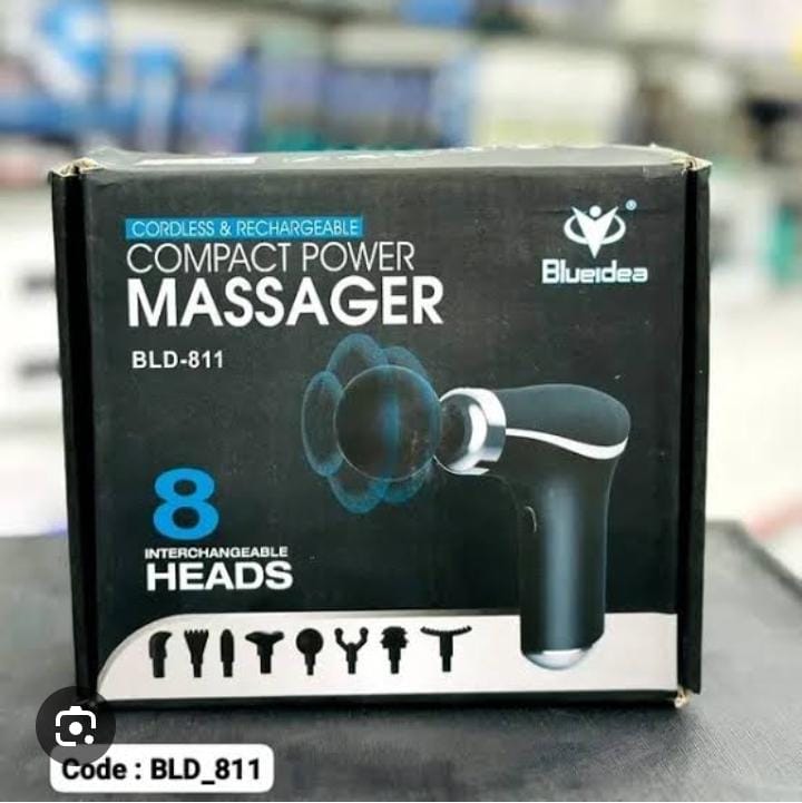 Cordless & Rechargeable Compact Body Massager | Model BLD-811 | Best Quality