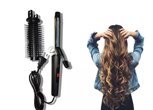 Professional Stainless Steel Anti-Static Curl Curling Make Hair Curler Curling Iron Rod