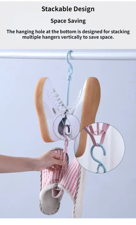 Shoe drying stand | Hanging Racks for Balcony, Cabinet, Cup Board |
