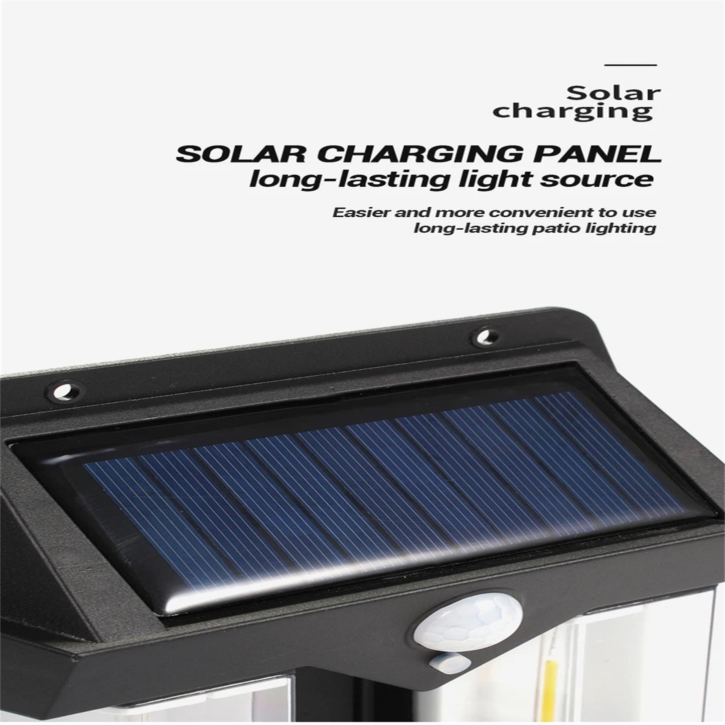 Solar Sensor Light | Solar Interaction Wall Lamp with Warm Light |